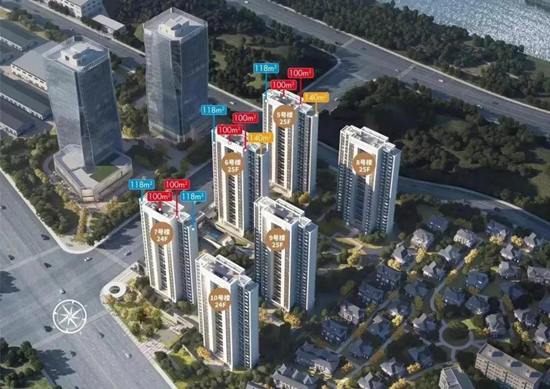 南京软件谷G33地块公布案名&ldquo;华发美的云筑&rdquo;