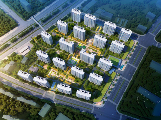 江北核心区G15地块定案名为&ldquo;花语熙岸府&rdquo;