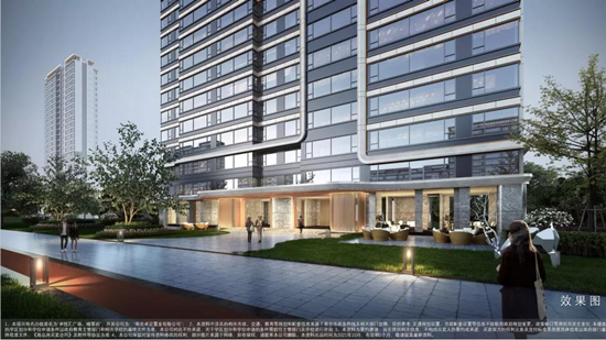 卓越核心区G12地块住宅案名定为&ldquo;晴翠府&rdquo;