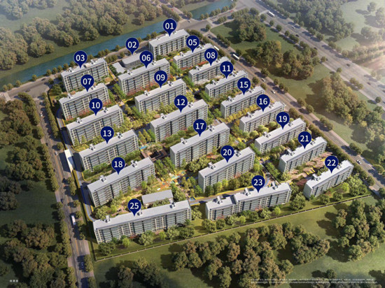 融信秦尚栖庭规划图