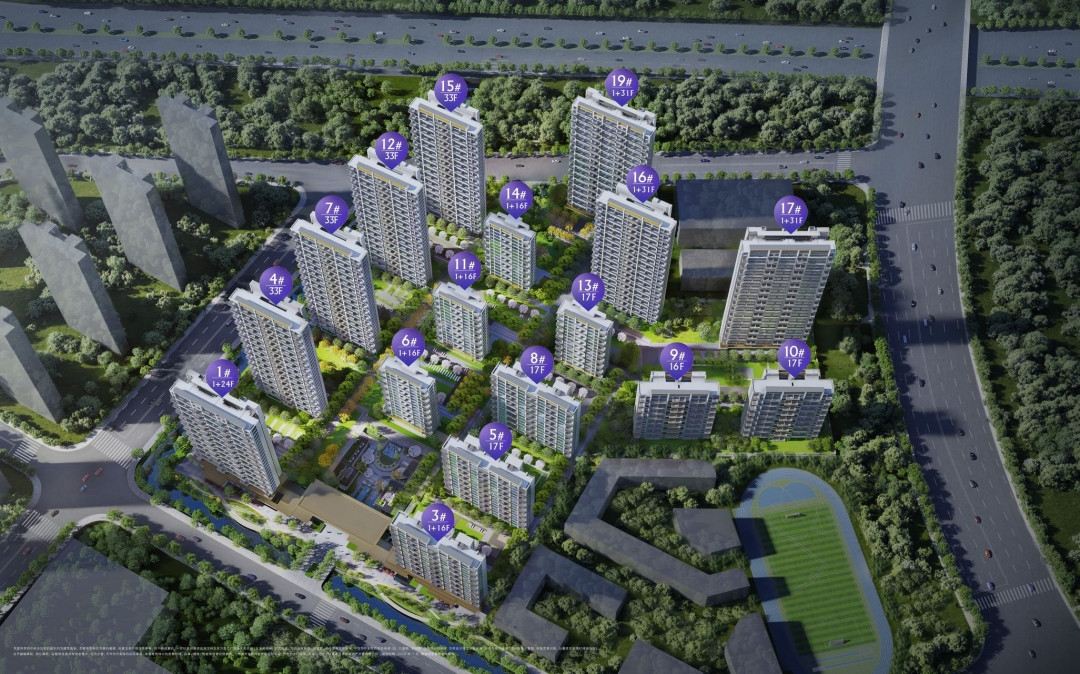 联发雨花新澍规划图